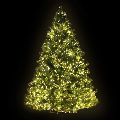 Jingle Jollys Christmas Tree 2.4M Xmas Tree Decorations 3190 LEDs 8