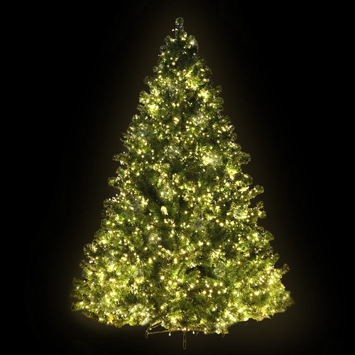 Jingle Jollys Christmas Tree 2.4M Xmas Tree Decorations 3190 LEDs 8